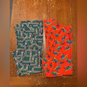 LLR Dino & Racetrack Leggings